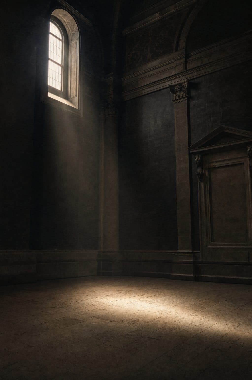 A still, considered interior space